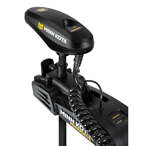 Minn Kota Minn Kota PowerDrive Bow-Mount Electric Trolling Motor with GPS – 55 Lb. Thrust, 54 in. Shaft, - Outdoor Depot