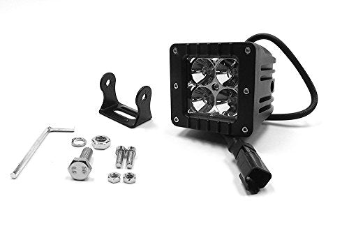 Southern Truck Southern Truck 79911 3" x 3" 16W Square LED Light (Spot Beam DT Harness 79900/1,440 Lumens) - Outdoor Depot