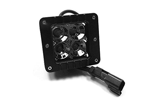 Southern Truck Southern Truck 79911 3" x 3" 16W Square LED Light (Spot Beam DT Harness 79900/1,440 Lumens) - Outdoor Depot