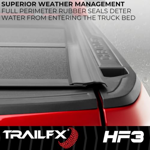 Trailfx TrailFX Hard Tri-Fold Tonneau Cover Fits 2021-2025 Ford F-150 5.5 Foot Bed Hard Folding Cover 3 - Outdoor Depot