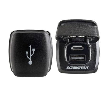 Scanstrut Scanstrut Flip Pro Fast Charge Dual USB Socket - Outdoor Depot