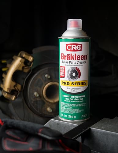 CRC CRC Brakleen 1003663 Brake Cleaner Spray BPC Pro Series Non-Chlorinated 50 State Formula, 20 oz, [1 Pack] - Outdoor Depot