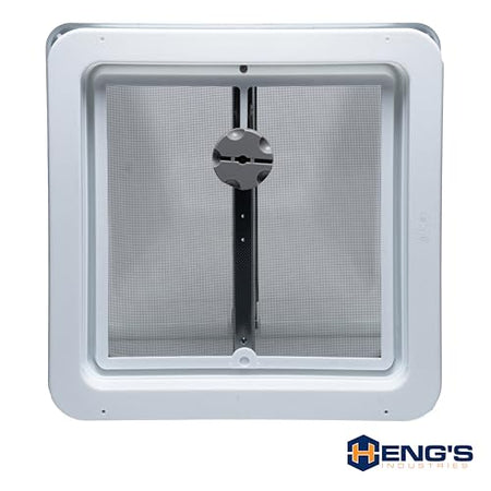 HENG’S INDUSTRIES Heng's 71111A-C1G1 Universal Roof Vent Non-Powered with Exchange Lid - 14" White - Outdoor Depot