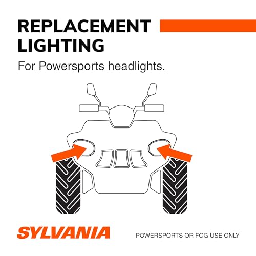 SYLVANIA SYLVANIA 9012 LED Powersport Headlight Bulbs for Off-Road Use or Fog Lights - 2 Pack - Outdoor Depot