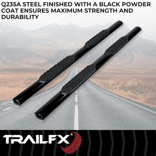 Trailfx TRAIL FX 4" Oval Sturt Ram 1500 Black 19 - Outdoor Depot