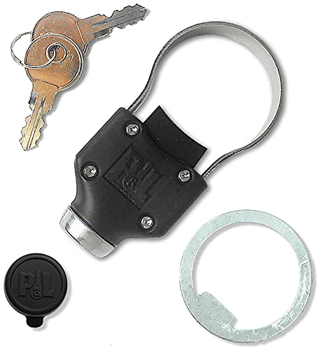 Pop & Lock Pop & Lock Universal Black Tailgate Lock, Key Lock, PL9900, The Gate Defender, Truck Theft - Outdoor Depot