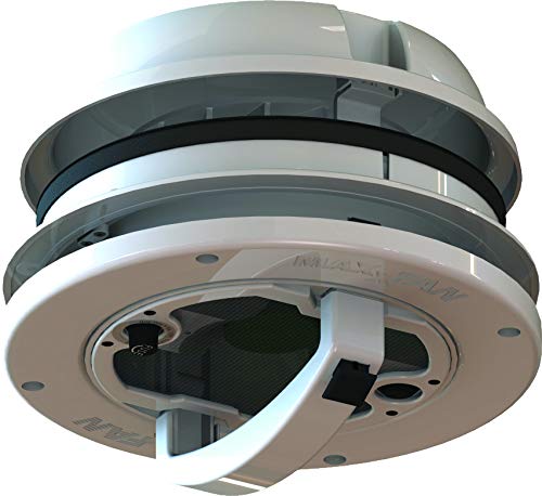 MAXXAIR MAXXAIR Maxxfan Dome 6" Round 12V Ventilation Fan - Compact Solution for Rooftop or Sidewall - Outdoor Depot