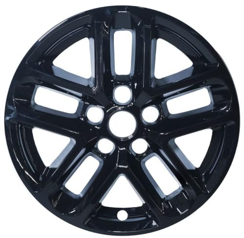 Coast to Coast Impostor Wheel Covers Fits Jeep Grand Cherokee Laredo 2022-2025 Gloss Black 18 Inch 5 Y-Spoke ABS Plastic Snap-On Retention Set of 4 Wheel Covers Coast to Coast IWCIMP482BLK