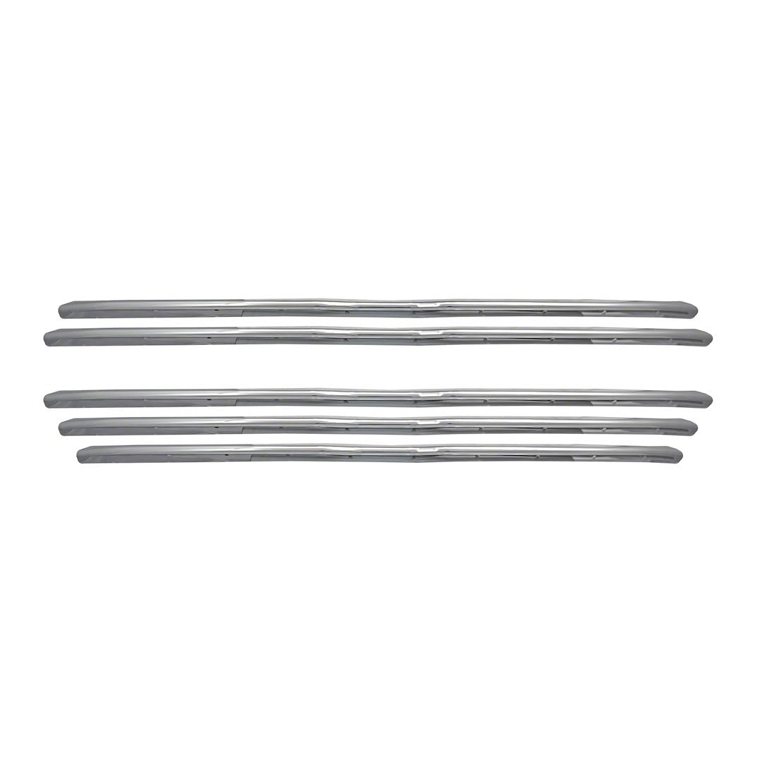 Coast to Coast International CCI Grille Insert IWCGI160, Overlay, Bar Style, 5 Piece, Chrome Plated, ABS - Outdoor Depot
