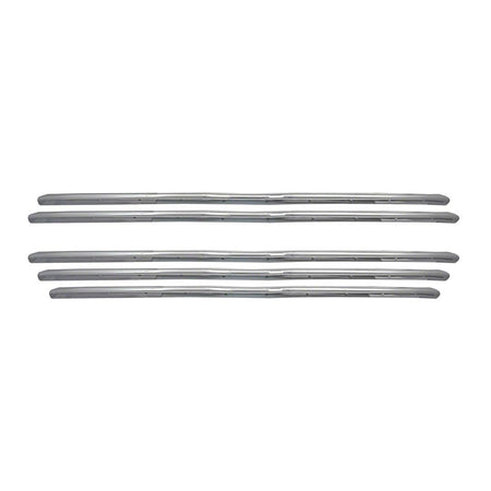 Coast to Coast International CCI Grille Insert IWCGI160, Overlay, Bar Style, 5 Piece, Chrome Plated, ABS - Outdoor Depot