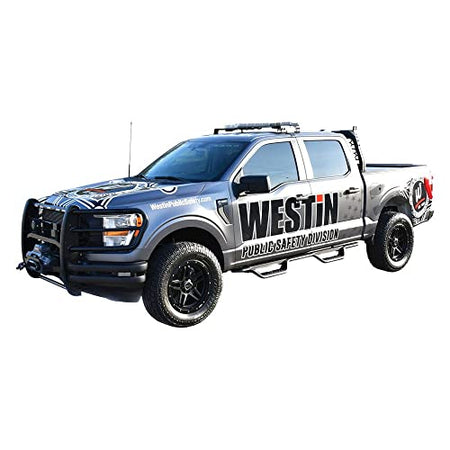 Westin Westin 20-12785 Outlaw Drop Nerf Bars fits 2024-2026 Tacoma Double Cab Textured Black Pair - Outdoor Depot