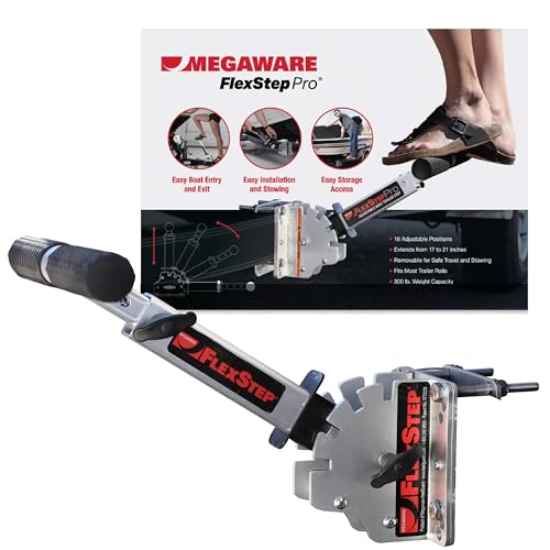 MEGAWARE KEELGUARD FlexStep, Adjustable Boat Trailer Step