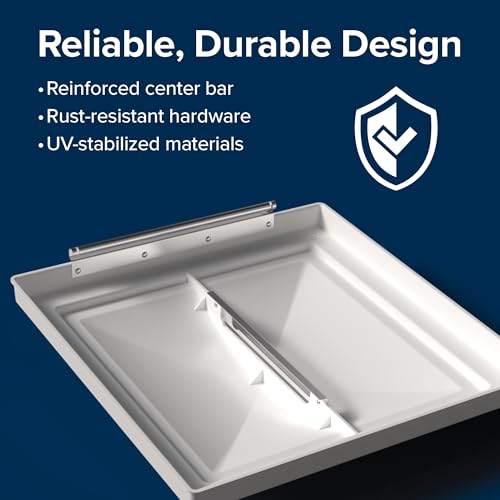 Camco Camco Universal RV Roof Vent Replacement Kit — Fits Standard 14" x 14" Vent Openings – Works with - Outdoor Depot