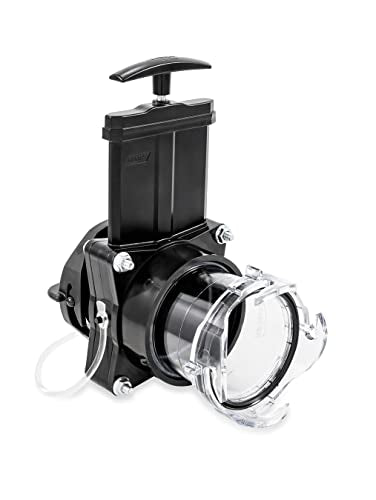 Camco 3" Gate Valve with 3.5" Clear Extension and Cap