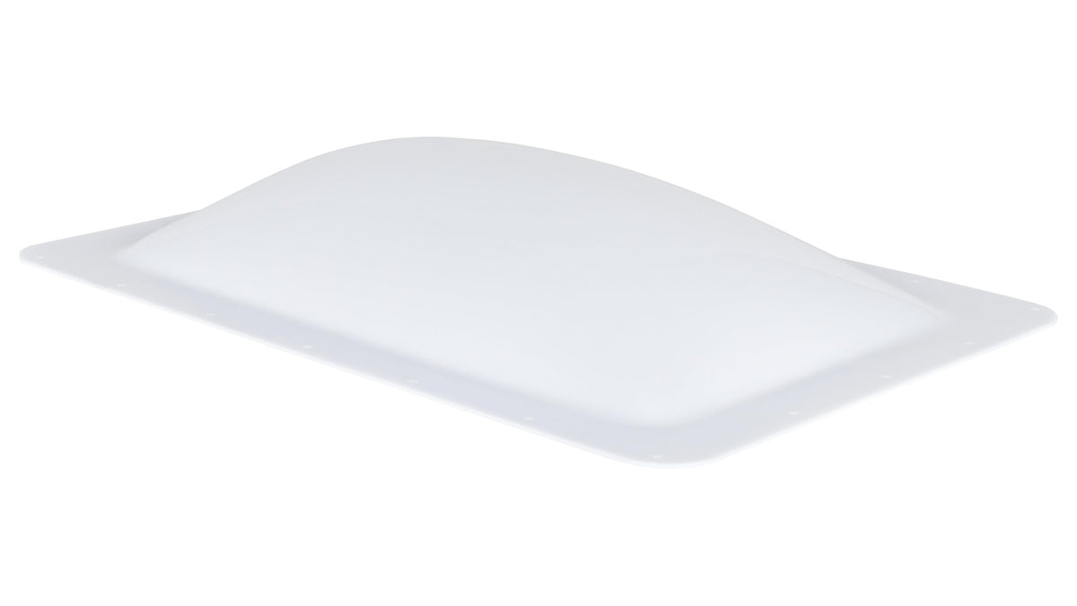 ICON ICON RV Skylight - SL1422W - White, Fits 14"x22" openings, 16"x26" overall, Outer Dome Skylight - Outdoor Depot