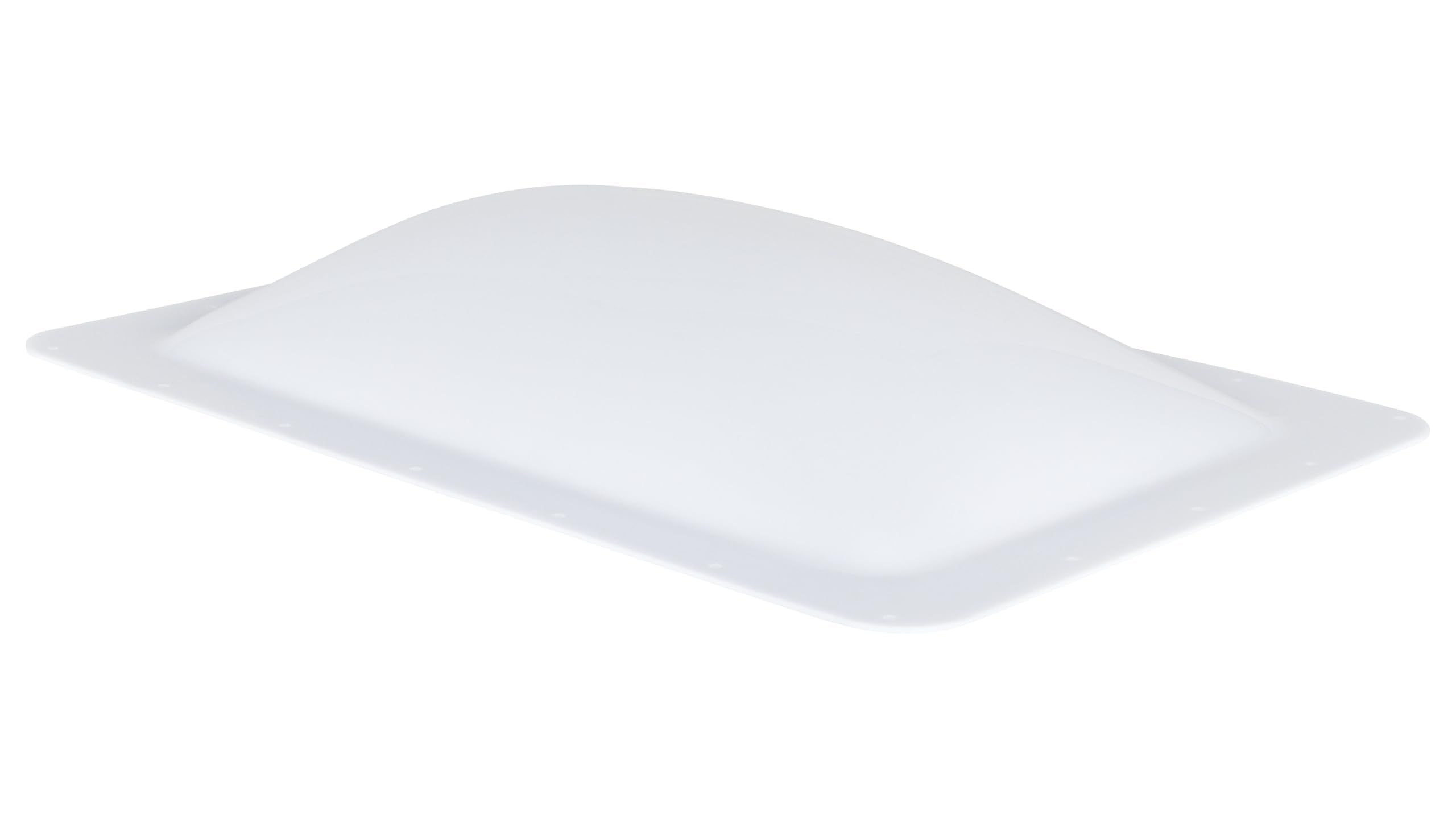 ICON ICON RV Skylight - SL1422W - White, Fits 14"x22" openings, 16"x26" overall, Outer Dome Skylight - Outdoor Depot