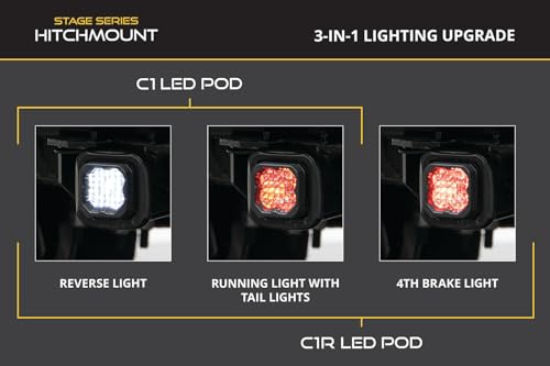 Diode Dynamics Diode Dynamics HitchMount Reverse Light Kit, C1R + Brake - Outdoor Depot
