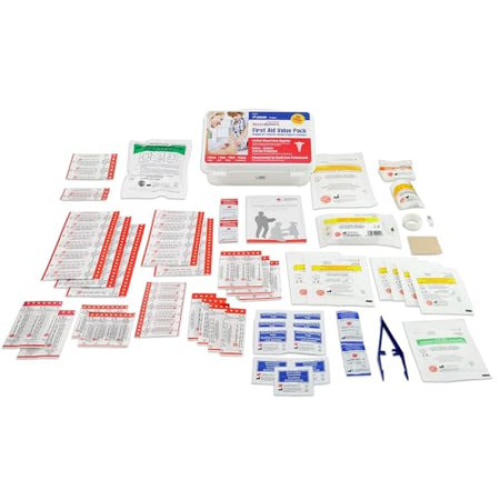 Ready America Ready America 74012 First Aid Value Pack, 77-Piece - Outdoor Depot