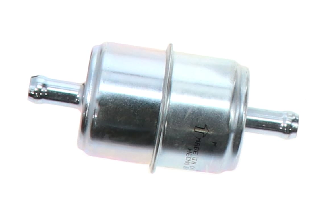 Wix WIX 33033 Universal In-Line Fuel Filter with 3/8â€ Clamp-On Inlet/Outlet, Max Pressure 60-PSI - Outdoor Depot