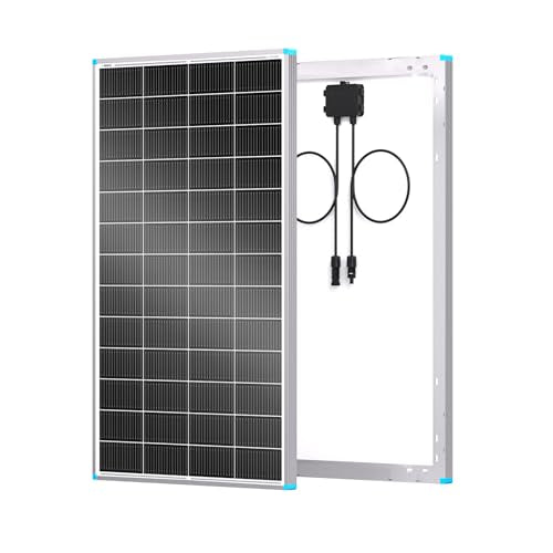 Renogy Solar Panels 200 Watt N-Type, 200W Solar Panel 16BB 25% High-Efficiency Solar Cell for 12V/24V Systems,PV Module Power Charger for Class B Van RV Marine Cabin Roof Home Farm