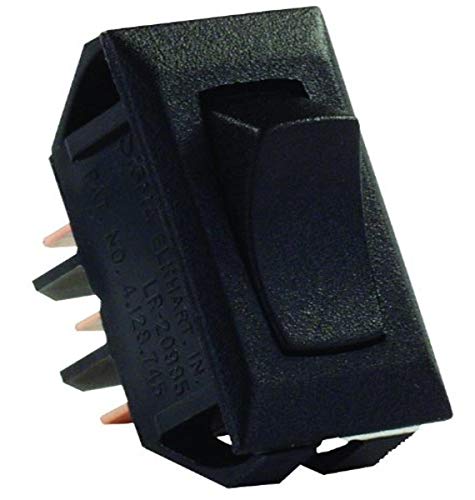 JR Products JR Products 12625 Black SPDT On/On Switch - Outdoor Depot