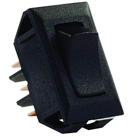 JR Products JR Products 12625 Black SPDT On/On Switch - Outdoor Depot