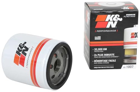 K&N K&N Premium Oil Filter: 20,000 Mile Engine Protection with Wrench Off Nut: Compatible with Select - Outdoor Depot