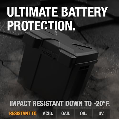 NOCO NOCO Snap-Top BG6V Battery Box, Single 6V Battery Box for Marine, Automotive, RV, Boat, Camper and - Outdoor Depot