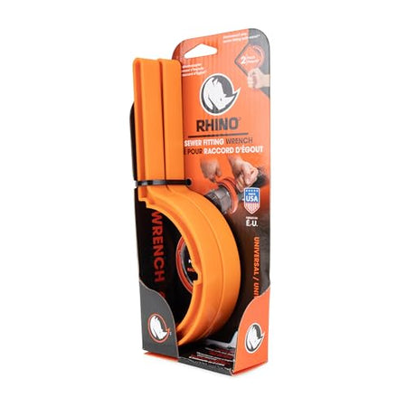 Camco Camco RhinoFLEX RV Sewer Hose Wrenches, 2-Pack, Orange - Outdoor Depot