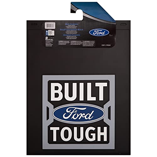 Plasticolor Plasticolor 001861R01 Built Ford Tough 18x24 Mud Guard - Set of 2 Pieces - Outdoor Depot