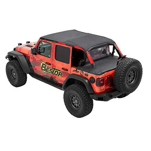 Bestop Header Safari Bikini 5261035 for Jeep Wrangler JL 4-Door 2018-2023