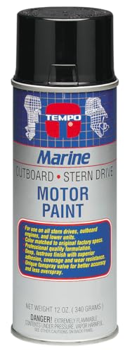 Moeller Evinrude Engine Spray Paint, Light Blue