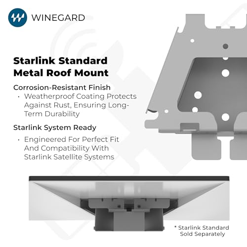 Winegard Winegard Company Starlink Standard Metal Roof Mount - Outdoor Depot
