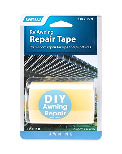Camco Camco 42613 3" x 15' Awning Repair Tape - Outdoor Depot
