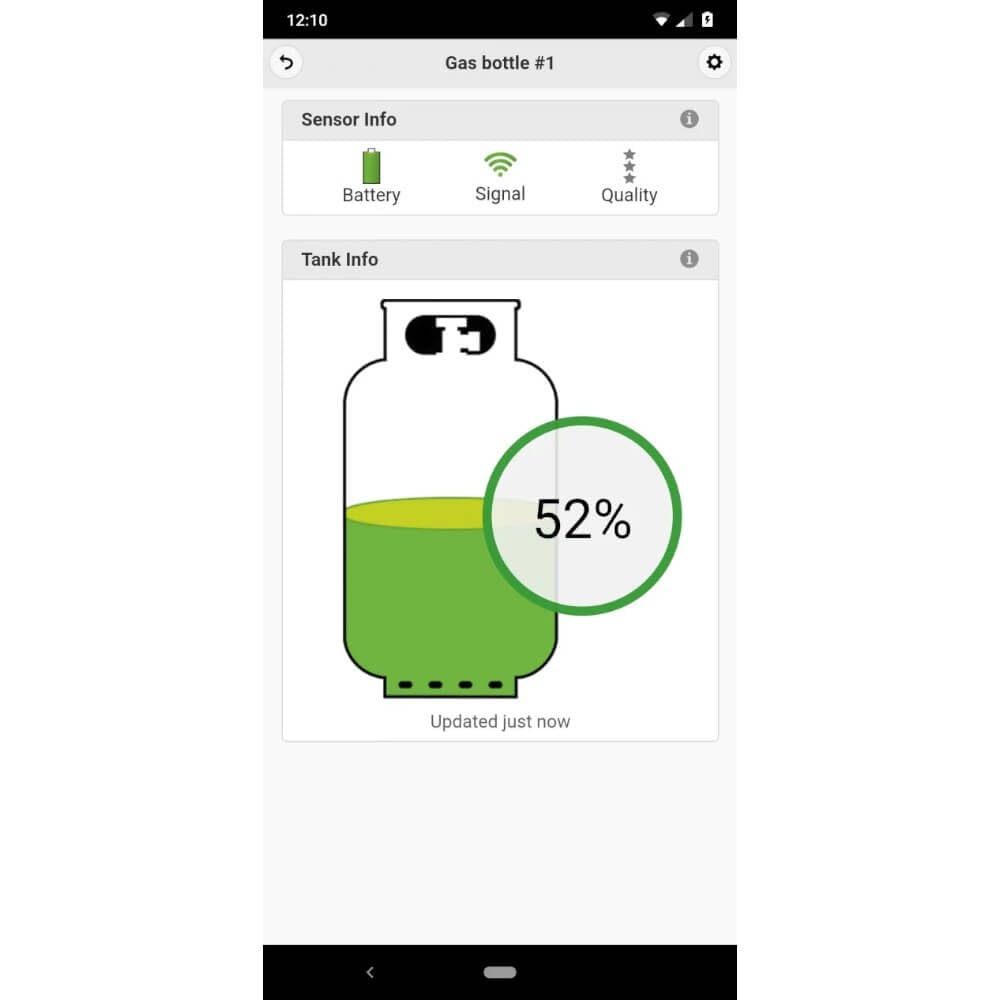 BMPRO BMPRO Smartsense Gas Bottle Level Monitor - Wireless - Outdoor Depot