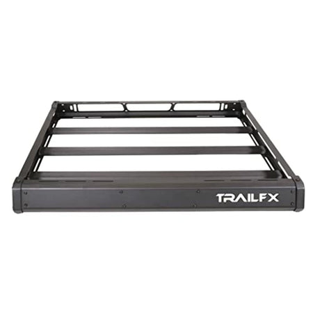 Trailfx Heavy-Duty Aluminum Roof Basket Cargo Carrier for Wrangler JL & Gladiator Direct Fit No Drill - Outdoor Depot