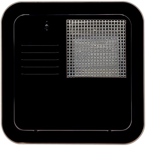 Suburban Suburban Direct Fit Flush Mount Water Heater Replacement Access Door, Black Exterior Access Door, - Outdoor Depot