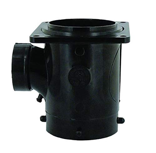 Valterra Valterra T1011 Flanged Valve Fitting - 3" San Tee Reducing, 3" Bayonet x 3" Rotating Flange x - Outdoor Depot