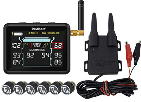 TireMinder TireMinder i10 RV TPMS with 6 Transmitters - Outdoor Depot