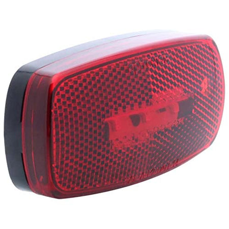 Optronics Optronics MCL32RBBP LED Surface Mount Marker/Clearance Light wiht Reflex, Black - Outdoor Depot