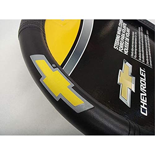 Plasticolor Plasticolor 006727R03 Elite Speed Grip Steering Wheel Cover Compatible with Chevy - Outdoor Depot