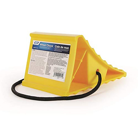 Camco Camco Standard Wheel Chock w/Rope for Trailers - Heavy Duty RV Wheel Chock Constructed of Durable - Outdoor Depot