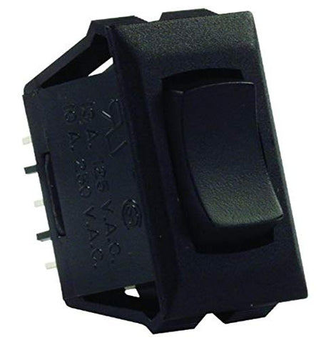 JR Products JR Products 12675 Black SPDT Mom-On/Off/Mom-On Switch - Outdoor Depot