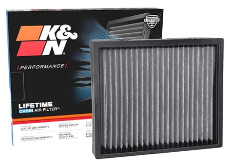 K&N K&N LIFETIME Cabin Air Filter: Premium, Washable, Clean Air for your Cabin: Compatible with 2014-2025 - Outdoor Depot