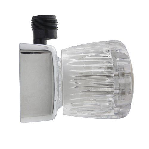 Dura Faucet Dura Faucet DF-SA100A-CP RV/Motorhome/Trailer Shower Faucet Valve Diverter with Crystal Acrylic - Outdoor Depot