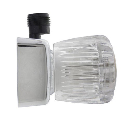 Dura Faucet Dura Faucet DF-SA100A-CP RV/Motorhome/Trailer Shower Faucet Valve Diverter with Crystal Acrylic - Outdoor Depot