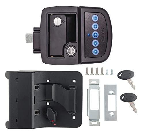 AP Products Bauer AP Products 013-5091 Keyed-A-Like Bluetooth Electric Towable Lock - RH,Black - Outdoor Depot