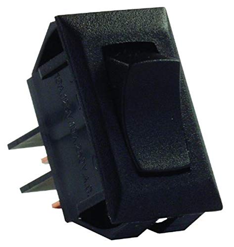 JR Products JR Products 12705 Black SPST Mom-On/Off Switch - Outdoor Depot