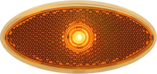 Optronics MCL0030ABB Led 2x4 M/c;amb;rflx;blckbase;hardw