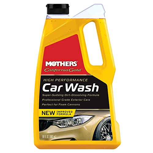 Mothers Mothers California Gold High Performance Car Wash, 64 oz. — pH Balanced, Eco-Friendly, Super-Sudsy, - Outdoor Depot